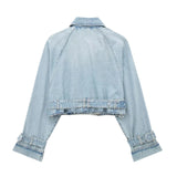 Cropped Jean Jacket