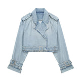 Cropped Jean Jacket