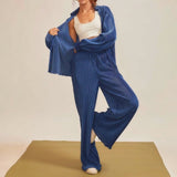 Luxe Pleated Lounge Set